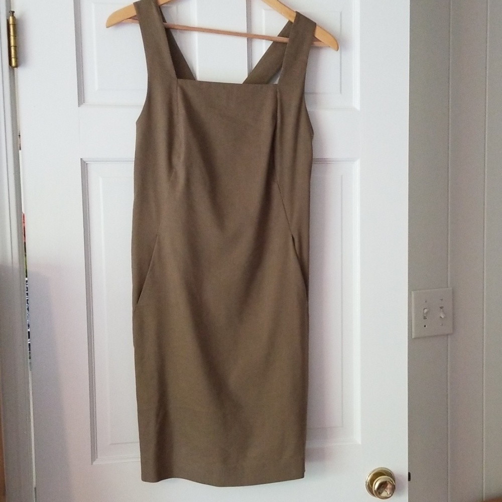 Theory Dress Minamalist Neutral Size 6 NWOT